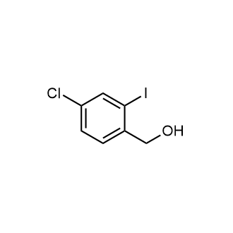 (4-chloro-2-iodophenyl)methanol Structure