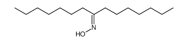 8-Pentadecanone, oxime Structure