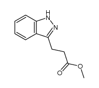 methyl 3-indazolylpropionate结构式