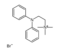 (2-(Diphenylamino)ethyl)trimethylammonium bromide结构式