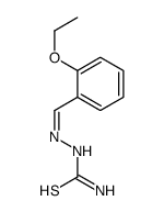 [(2-ethoxyphenyl)methylideneamino]thiourea Structure