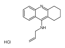 N-ALLYL-1,2,3,4-TETRAHYDROACRIDIN-9-AMINE HYDROCHLORIDE Structure