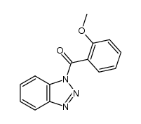 (1H-benzo[d][1,2,3]triazol-1-yl)(2-methoxyphenyl)methanone Structure