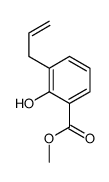 2-Hydroxy-3-(2-propen-1-yl)benzoic acid methyl ester Structure