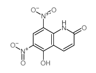 2(1H)-Quinolinone,5-hydroxy-6,8-dinitro- picture