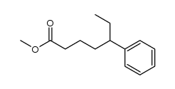 5-Phenylheptansaeuremethylester Structure