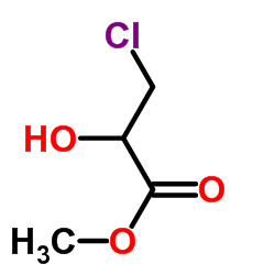 Propanoic acid, 3-chloro-2-hydroxy-, Methyl ester structure