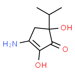 2-Cyclopenten-1-one,3-amino-2,5-dihydroxy-5-(1-methylethyl)-(9CI) picture