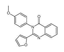 2-(furan-2-yl)-3-(4-methoxyphenyl)quinazolin-4-one结构式