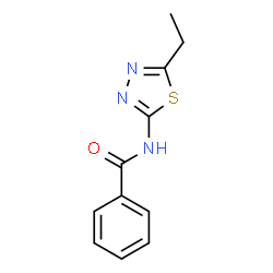 N-(5-ethyl-1,3,4-thiadiazol-2-yl)benzamide Structure