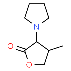 2(3H)-Furanone,dihydro-4-methyl-3-(1-pyrrolidinyl)-(9CI) picture