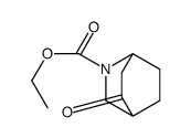 5-Oxo-2-azabicyclo[2.2.2]octane-2-carboxylic acid ethyl ester结构式