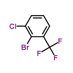 2-Bromo-1-chloro-3-(trifluoromethyl)benzene Structure