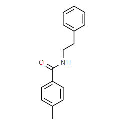 Benzamide, 4-Methyl-N-(2-phenylethyl)-结构式