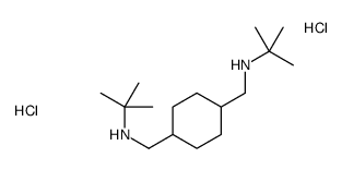 N-[[4-[(tert-butylamino)methyl]cyclohexyl]methyl]-2-methylpropan-2-amine,dihydrochloride结构式