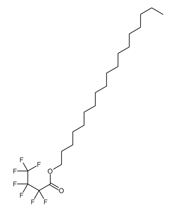 octadecyl 2,2,3,3,4,4,4-heptafluorobutanoate结构式