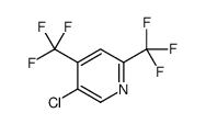5-chloro-2,4-bis(trifluoromethyl)pyridine Structure
