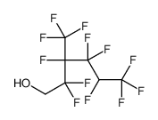 2,2,3,4,4,5,6,6,6-nonafluoro-3-(trifluoromethyl)hexan-1-ol结构式