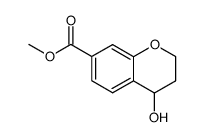 4-hydroxychromane-7-carboxylic acid methyl ester Structure