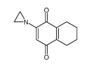 2-ethyleneimino-5,6,7,8-tetrahydronaphthoquinone结构式
