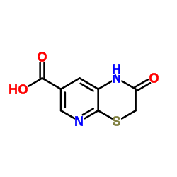 2-氧亚基-2,3-二氢-1H-吡啶并[2,3-b][1,4]噻嗪-7-羧酸结构式