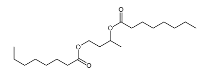 3-octanoyloxybutyl octanoate结构式
