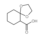 2-oxocyclic1,2-ethanediyl acetal ;;结构式