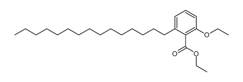 ethyl 2-methoxy-6-pentadecylbenzoate Structure