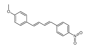 1-[4-(4-methoxyphenyl)buta-1,3-dienyl]-4-nitrobenzene结构式