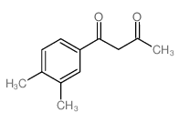 1-(3,4-Dimethylphenyl)butane-1,3-dione结构式