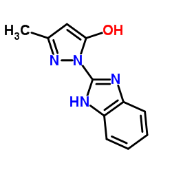 1-(1H-Benzimidazol-2-yl)-3-methyl-1H-pyrazol-5-ol图片