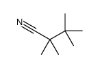 2,2,3,3-tetramethylbutanenitrile Structure