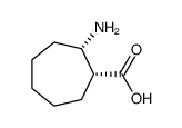 Cycloheptanecarboxylic acid, 2-amino-, (1R,2S)- (9CI) picture