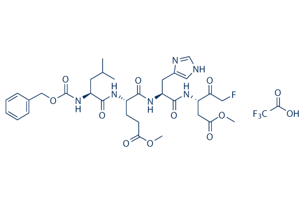 Z-LEHD-FMK TFA Structure