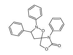 2,3,6-Triphenyl-1,8-dioxa-2,6-diazaspiro[4.4]nonan-7-one结构式