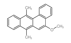 Benz(a)anthracene, 5-methoxy-7,12-dimethyl- structure