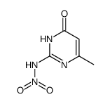 2-nitroamino-4(3H)-pyrimidinone结构式