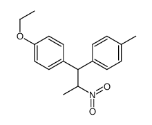 1-[1-(4-ethoxyphenyl)-2-nitropropyl]-4-methylbenzene Structure