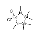 2,2-Dichloro-1,3,4,4,5,5-hexamethyl-[1,3,4,5,2]diazadisilagermolidine Structure