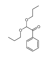 1-phenyl-2,2-dipropoxyethanone结构式