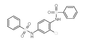 N-[4-(benzenesulfonamido)-2-chloro-phenyl]benzenesulfonamide picture