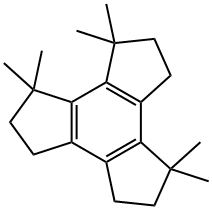 2,3,4,5,6,7,8,9-Octahydro-1,1,4,4,9,9-hexamethyl-1H-trindene structure