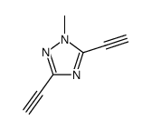 1H-1,2,4-Triazole, 3,5-diethynyl-1-methyl- (9CI) picture