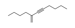 7-methylene-5-undecyne Structure