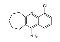 4-chloro-7,8,9,10-tetrahydro-6H-cyclohepta[b]quinolin-11-amine Structure