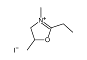 2-ethyl-3,5-dimethyl-4,5-dihydro-oxazolium; iodide Structure