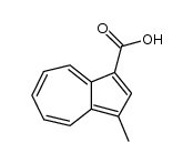 3-methyl-1-azulenecarboxylic acid Structure