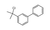 3-(α-chloro-isopropyl)-biphenyl Structure