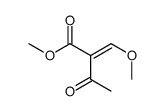 methyl 2-(methoxymethylidene)-3-oxobutanoate Structure
