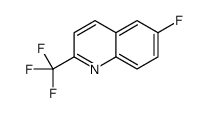 6-氟-2-三氟甲基喹啉结构式